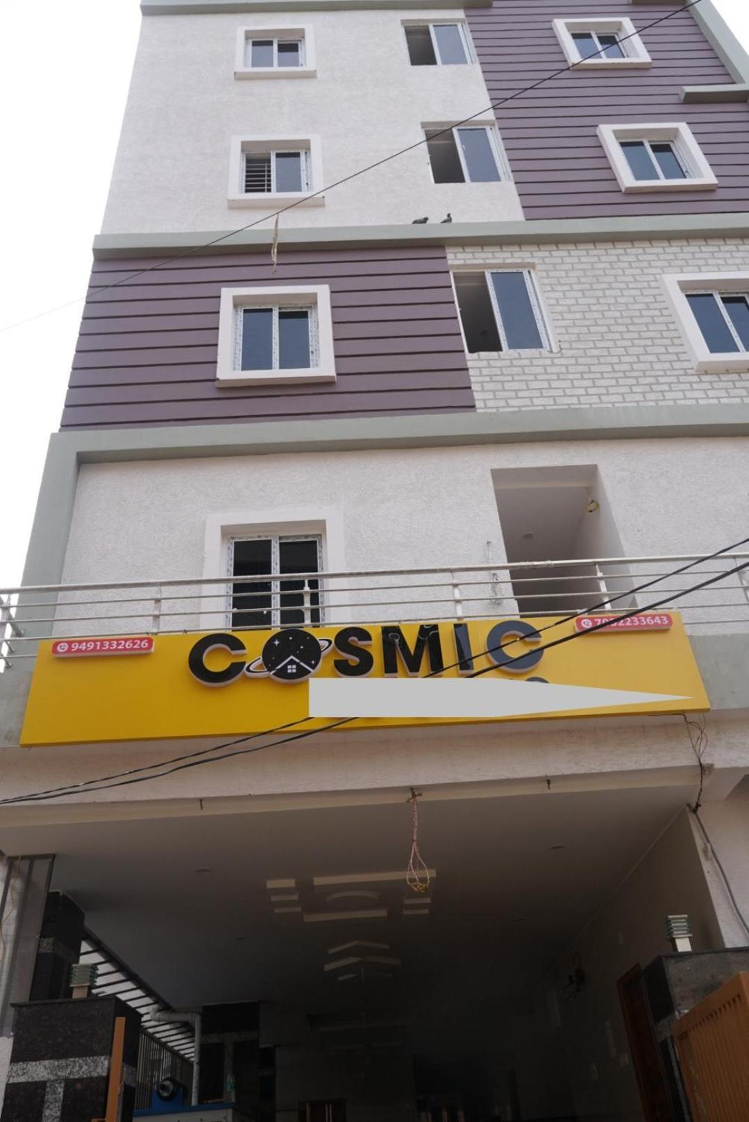 Cosmic Hotel & Guest House Gachibowli Raidurg Hyderabad Exterior photo
